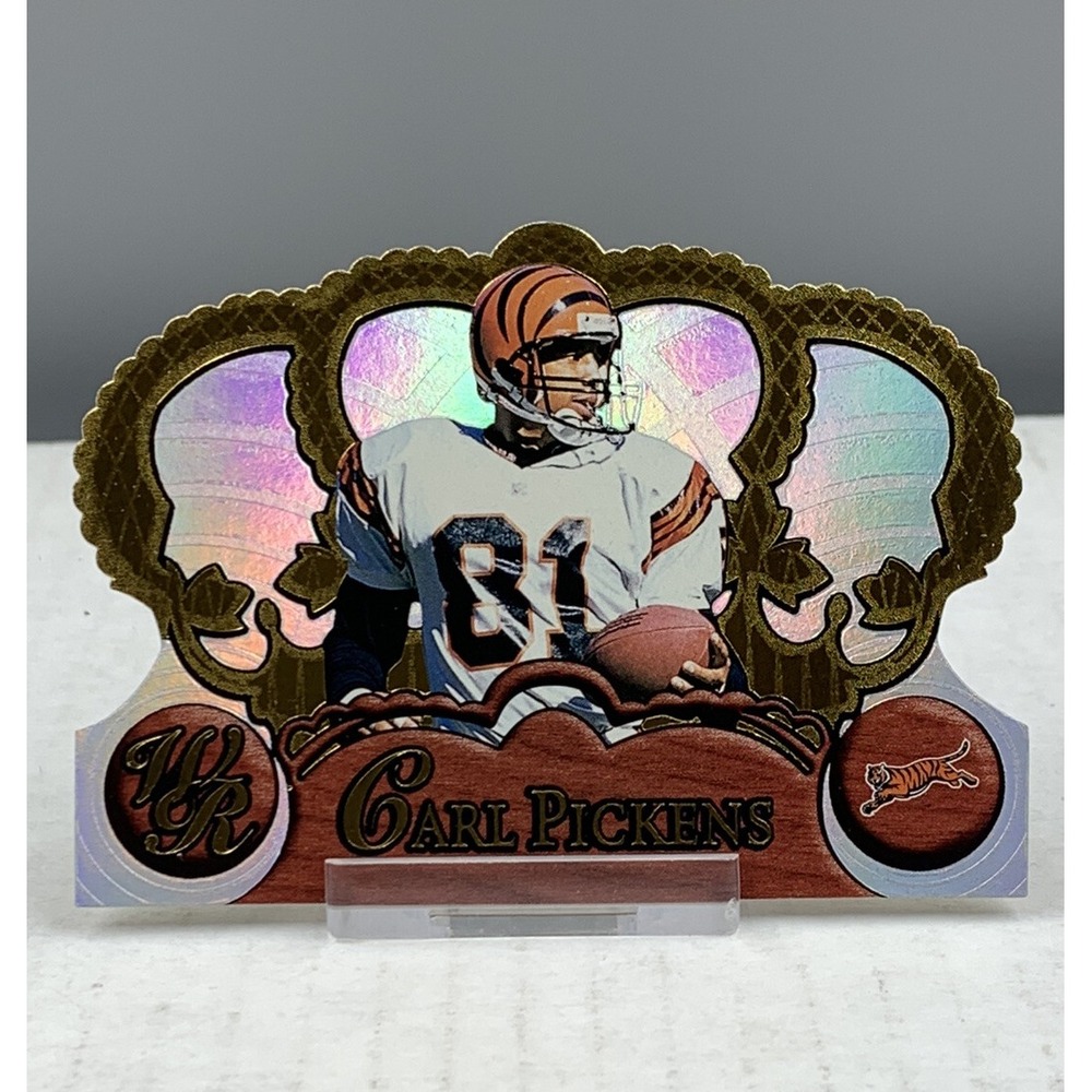 1997 Crown Royale Football Card #33 Carl Pickens Cincinnati Bengals
